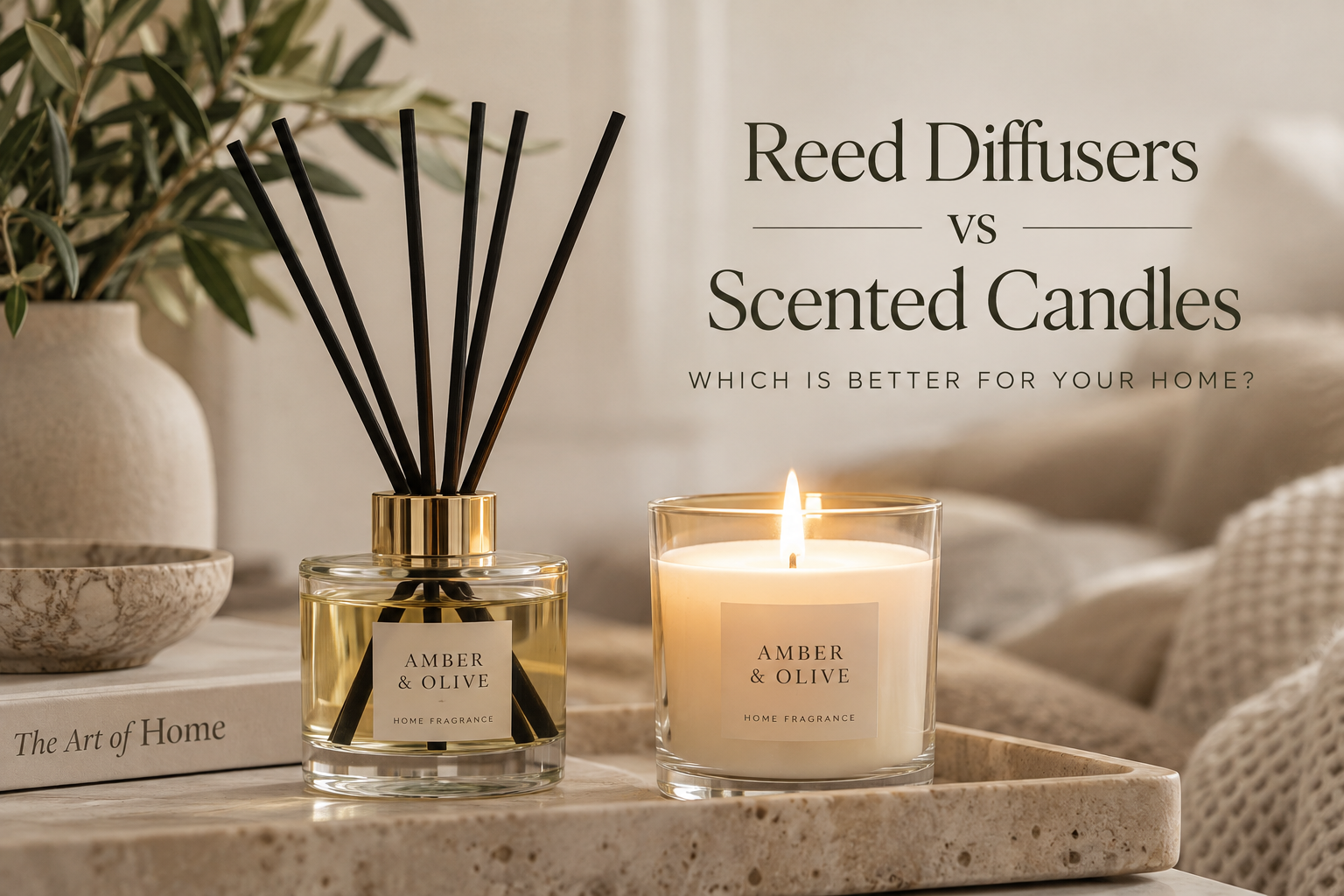 Reed Diffusers vs Candles: Which Is Better for Your Home?